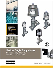 Parker Angle Body Valves